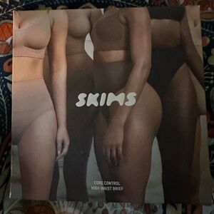 SKIMS High Waist Brief (Sand)